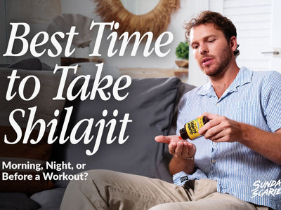 best time to take shilajit