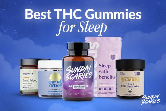 Each of the top 5 THC Sleep Gummies of 2025