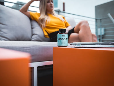 A woman nervously ponders how long CBD edibles stay in her system