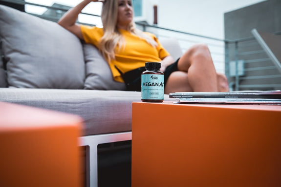 A woman nervously ponders how long CBD edibles stay in her system