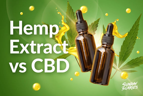 Hemp extract vs CBD