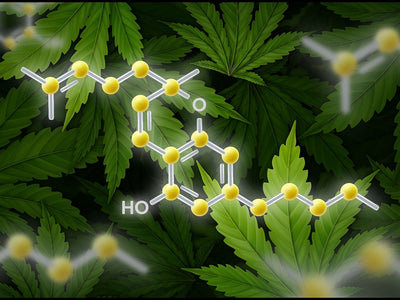 The molecular structure to show what CBC (Cannabichromene) is