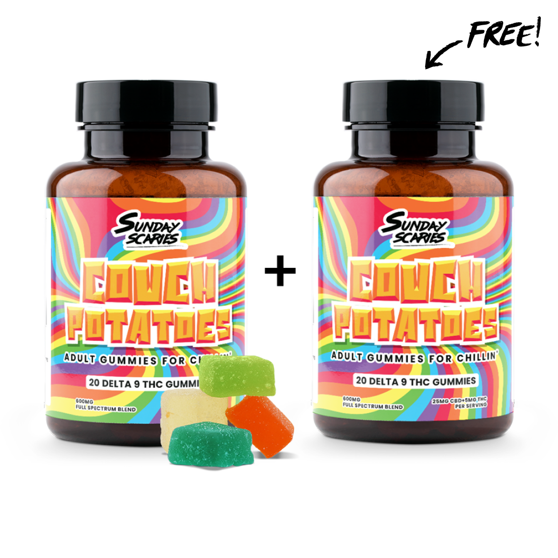 BOGO Offer: Couch Potatoes Gummies