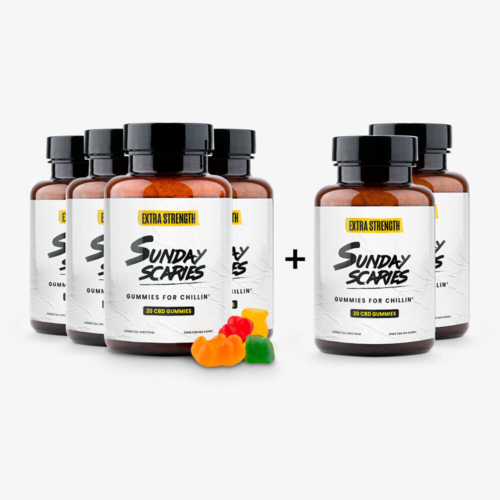 Extra Strength CBD Gummies: 6-Pack