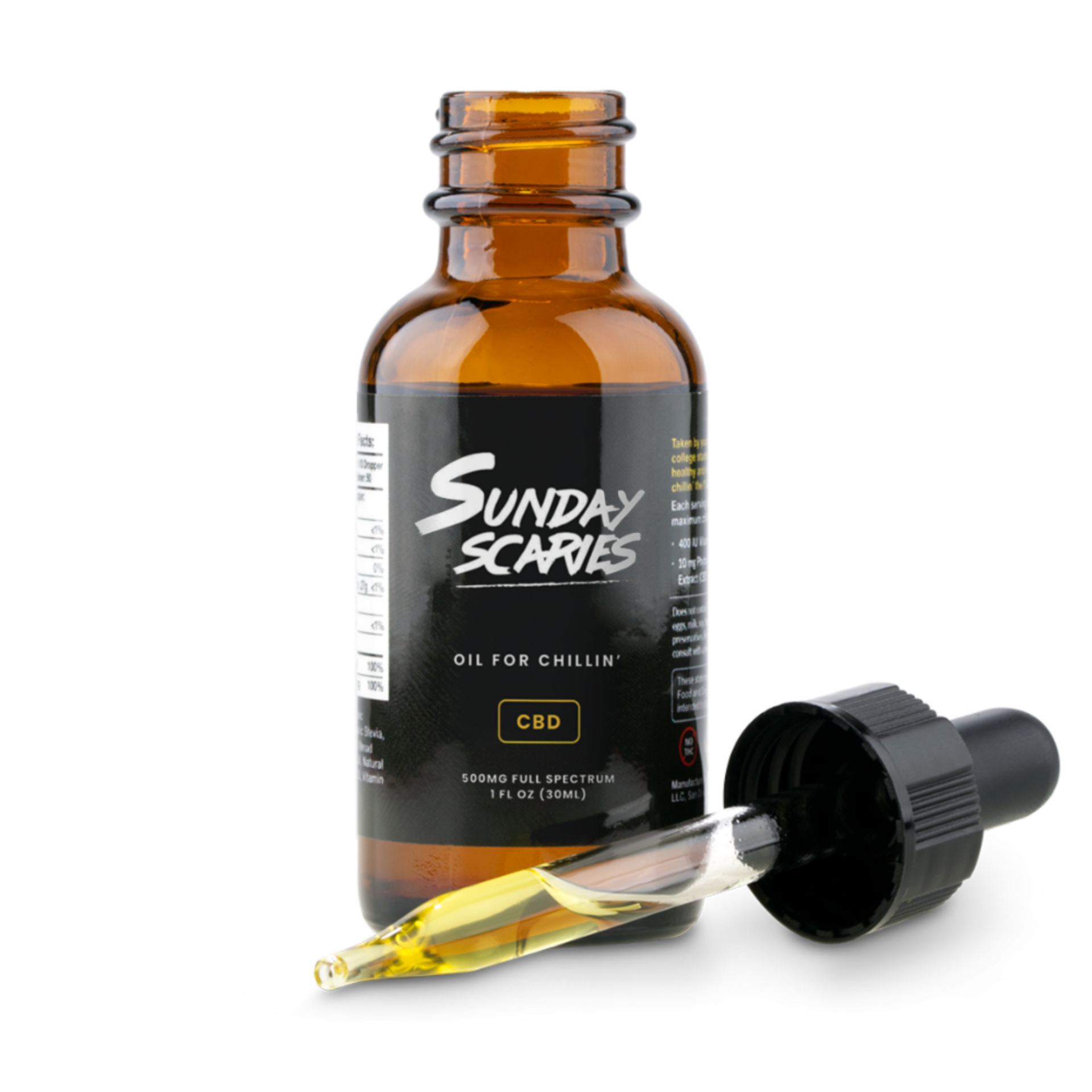 Sunday Scaries - CBD Oil Tinctures for Stress Relief