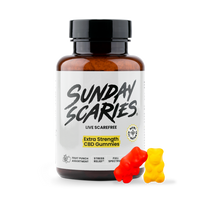 Sunday Scaries CBD Gummies for Anxiety with 1mg THC