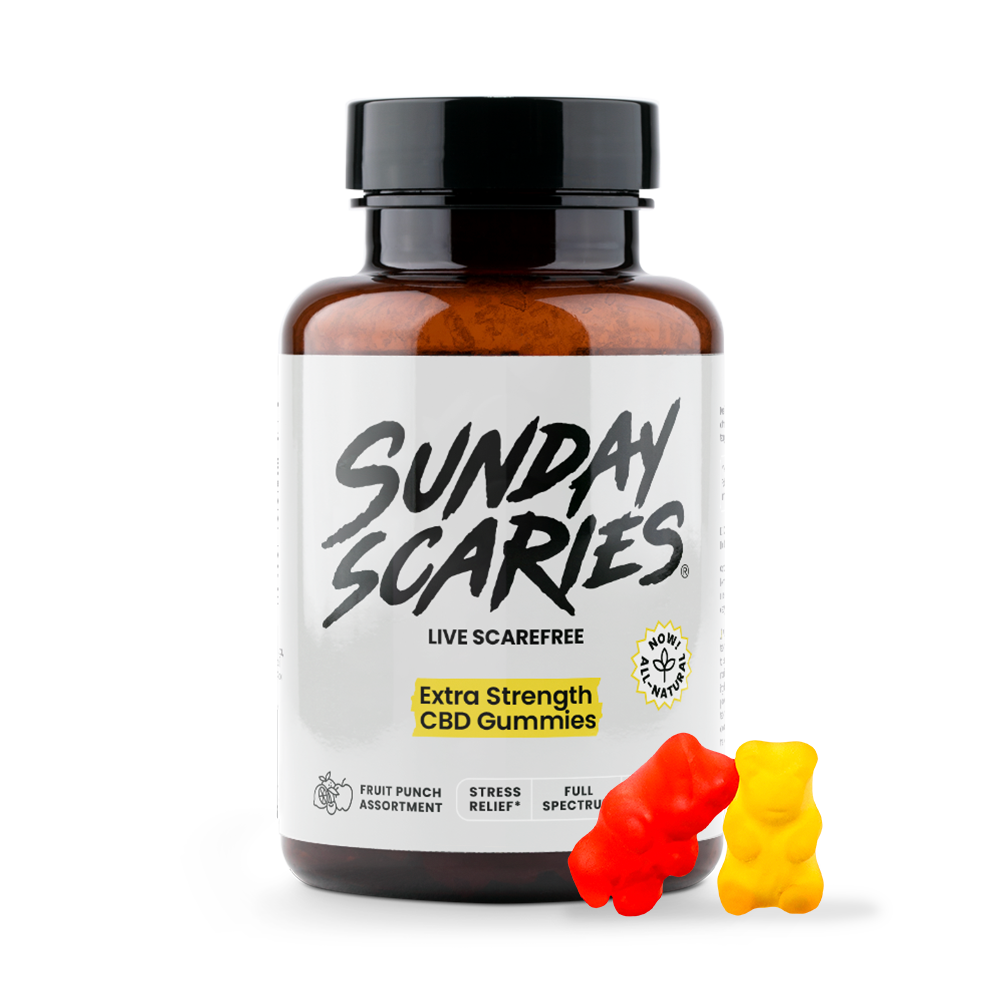 Buy the Strongest, Extra Strength CBD Gummies Online | Sunday Scaries
